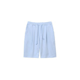 ラップワンタックバミューダパンツ/ASCLO Wrap One Tuck Bermuda Pants (4color)
