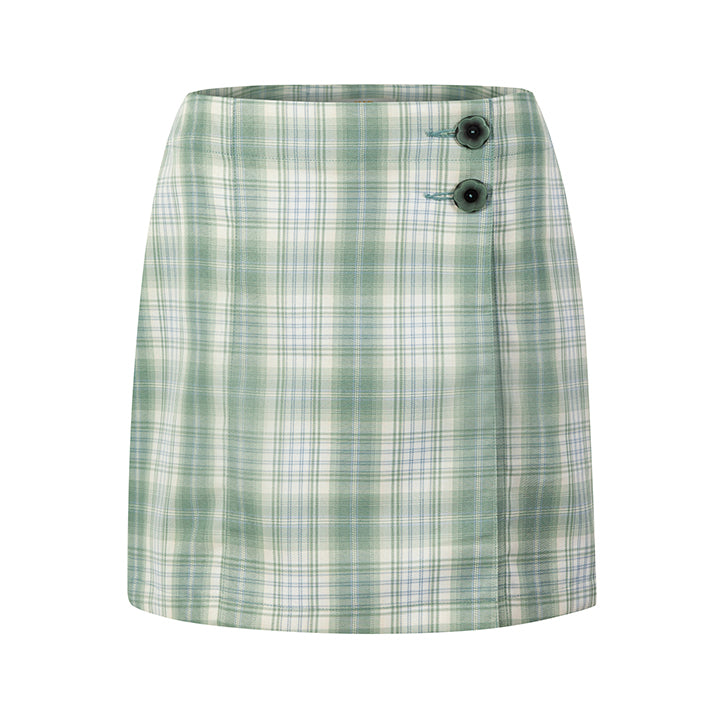 Pleats Wrap Skirt (6544416899190)
