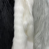 Long hair fur jacket  (3 Color)
