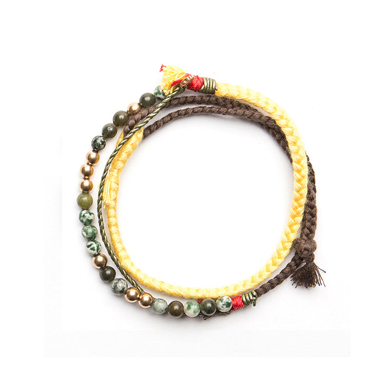 リミックスジェムストーンブレスレット / REMIX gemstone bracelet (10color)