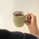 Pleated Mug (3 color) (6674223071350)