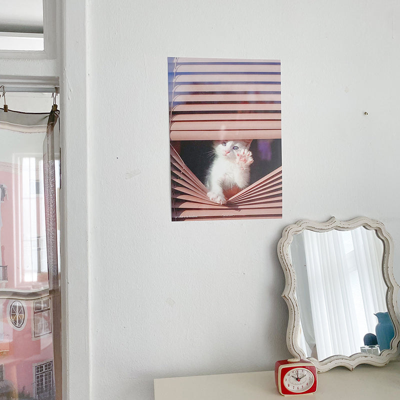 ペーパーポスター (A3) / Le chat à la fenêtre - Paper Poster (A3)