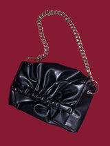 エンバーレザーチェーンバッグ / ember leather chain bag