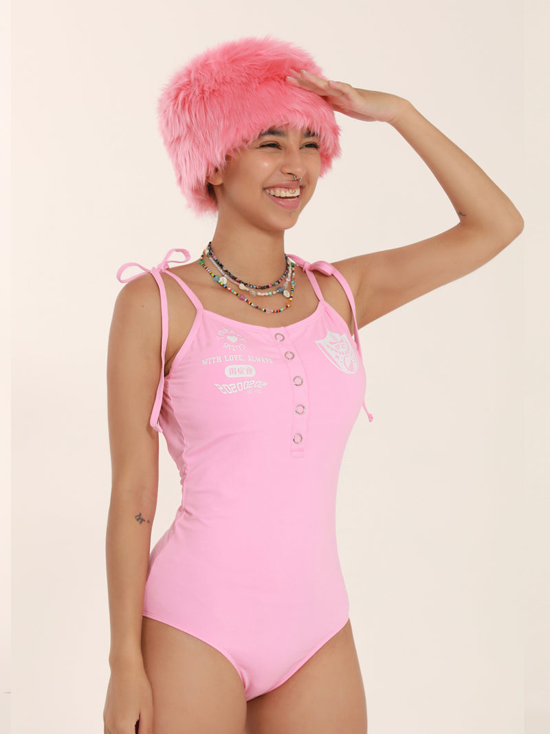Athlete swimsuit - Pink