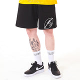 RUGBY 1/2 SWEAT SHORTS (2color) (6675714375798)