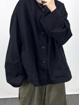 ビンテージノーカラージャケット/Vintage no-collar jacket