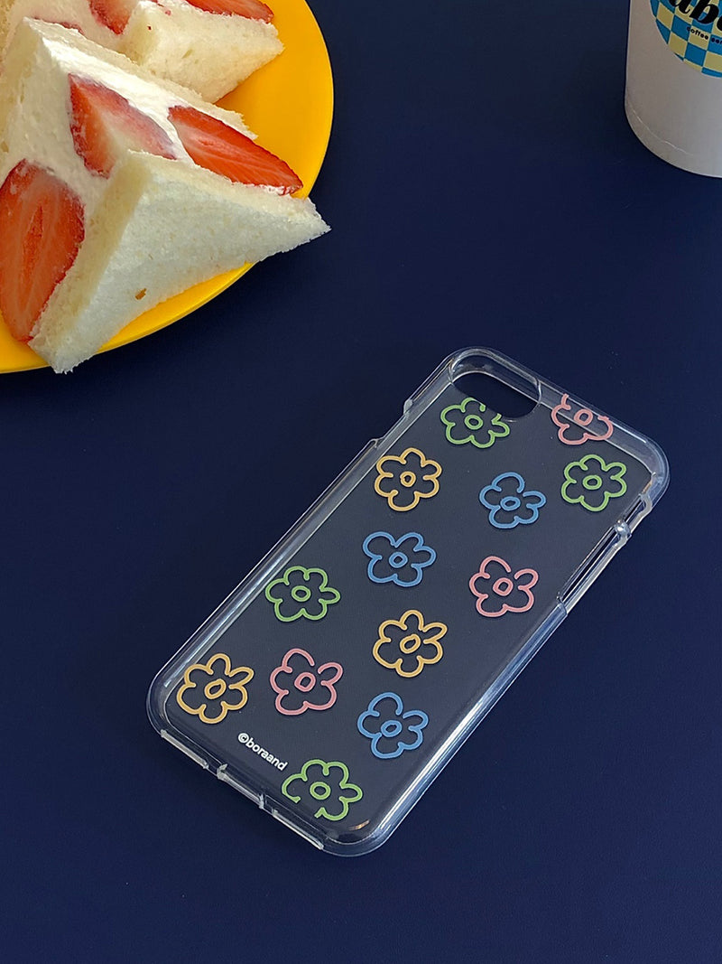 ソフトフラワーケース (アイフォンケース) / Soft flower case (iphone case)