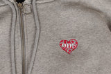 90S Heart logo hood zipup_G (6595727065206)