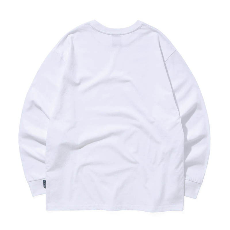 ロングスリーブTシャツ/NUN HANA BBAEDO DUGAE LS T-SHIRTS [WHITE]
