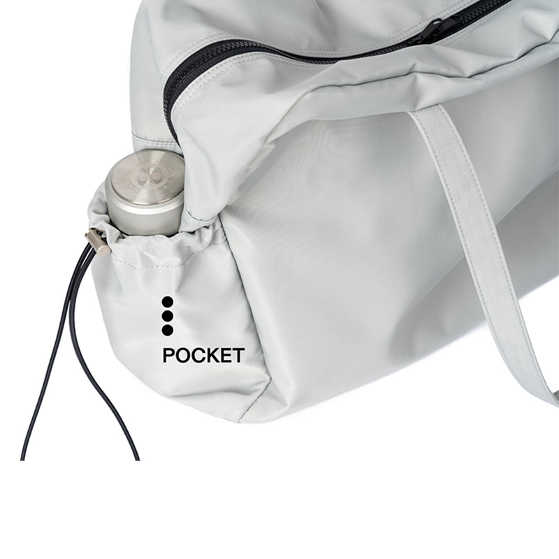 Hybrid Tote Shoulder Bag (Silver)
