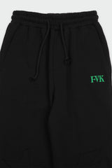 パッチスウェットパンツ/Patch sweatpants(black)