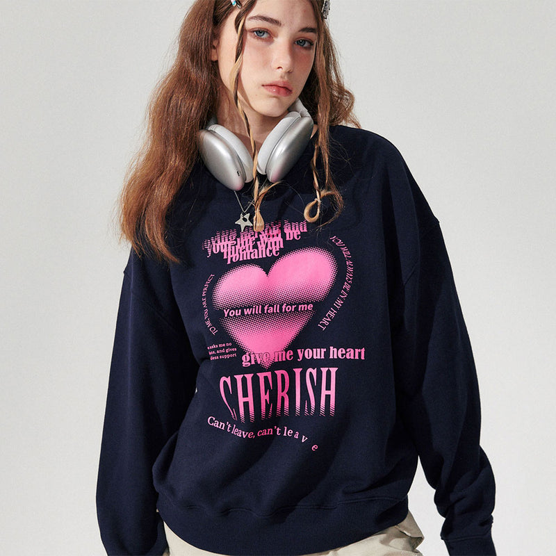 Y2K Heart Sweatshirt [2 Color]