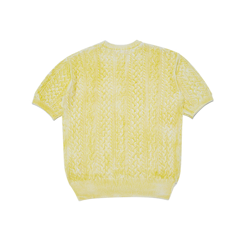 Yellow Painting Men's Knit (6581938782326)
