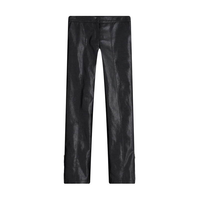 レザーブーツカットパンツ / Leather Bootcut Pants