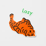 LAZY TIGER REMOVABLE STICKERS (6538524721270)