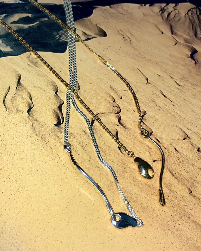 ピースオブデューンネックレス / Piece of dune necklace
