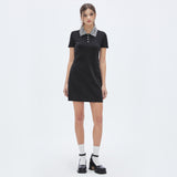Kitty Mini dress [BLACK] (6674497699958)