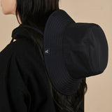ウォータープルーフバケットハット / Waterproof String Bucket Hat Black