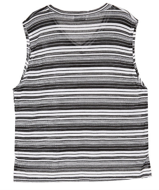 No.8919 minimal stripe thin VEST (4color) (6582757130358)