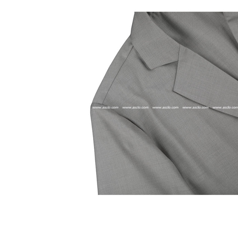 ASCLO Boss Short Sleeve Blazer (2color) (6549596569718)