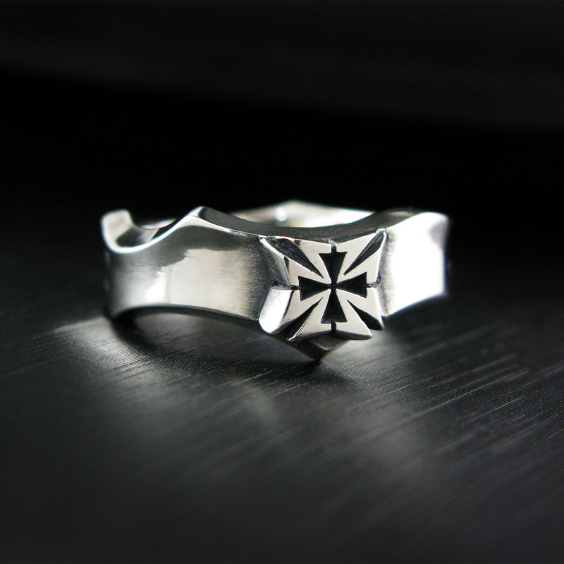 デステニーリングレットシルバーリング / Destiny Ringlet silver ring (4595749191798)