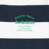 ワイドストライプスリーブレスTシャツ/WIDE STRIPE SLEEVELESS T-SHIRT(UNISEX)_SXS4TS04NV