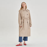 Runway Leather Trench Coat ( 2 Colors ) (6547121143926)
