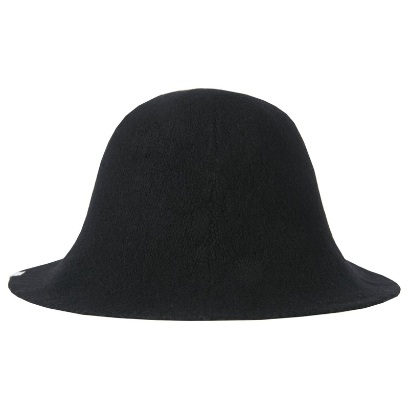 ボールドメタルティップクロシェハット / Bold metal tip cloche hat