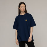 スモールライフロゴハートスマイル半袖Tシャツ / [UNISEX] Small Life Logo Heart Smile Short Sleeve T-Shirt
