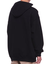 Basic_Logo Hooded Sweatshirt BLACK (6586891436150)