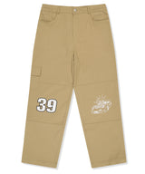 レイシングベアカーゴパンツ / Chap Racing Bear Cargo Pants (Beige)