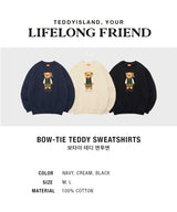 ボータイテディスウェットシャツ / Bow-Tie Teddy Sweatshirts