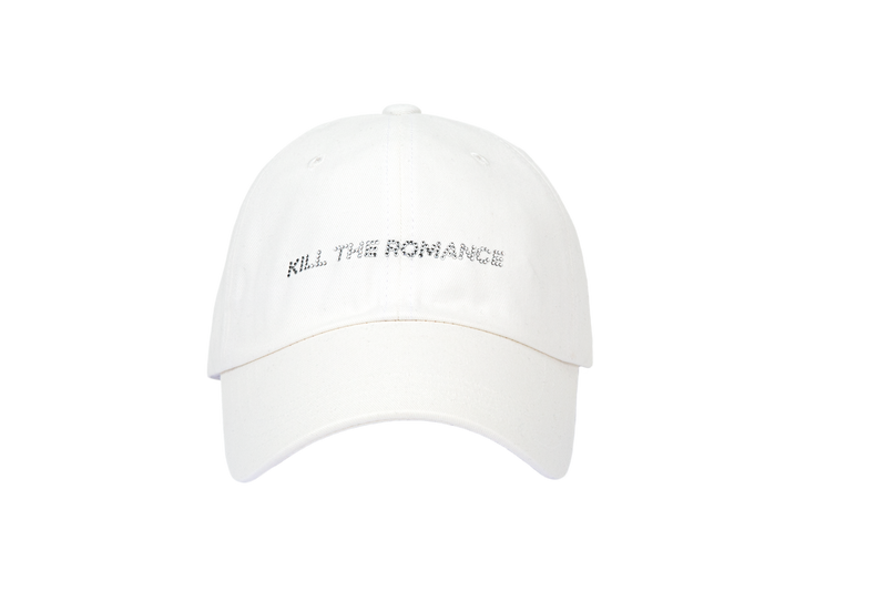 キルザロマンスキュービックキャップ/KILL THE ROMANCE CUBIC WHITE CAP