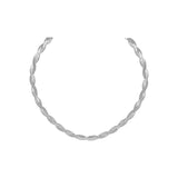 twist snake chain necklace (6603121557622)