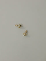 バンピーパールピアス / bumpy pearl earring - gold