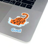 COOL TIGER REMOVABLE STICKERS (6538525114486)