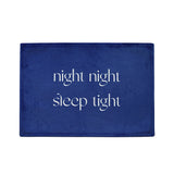 ナイトナイトミニラグ/night night mini rug - blue