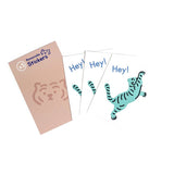 HEY TIGER REMOVABLE STICKERS (6538524786806)