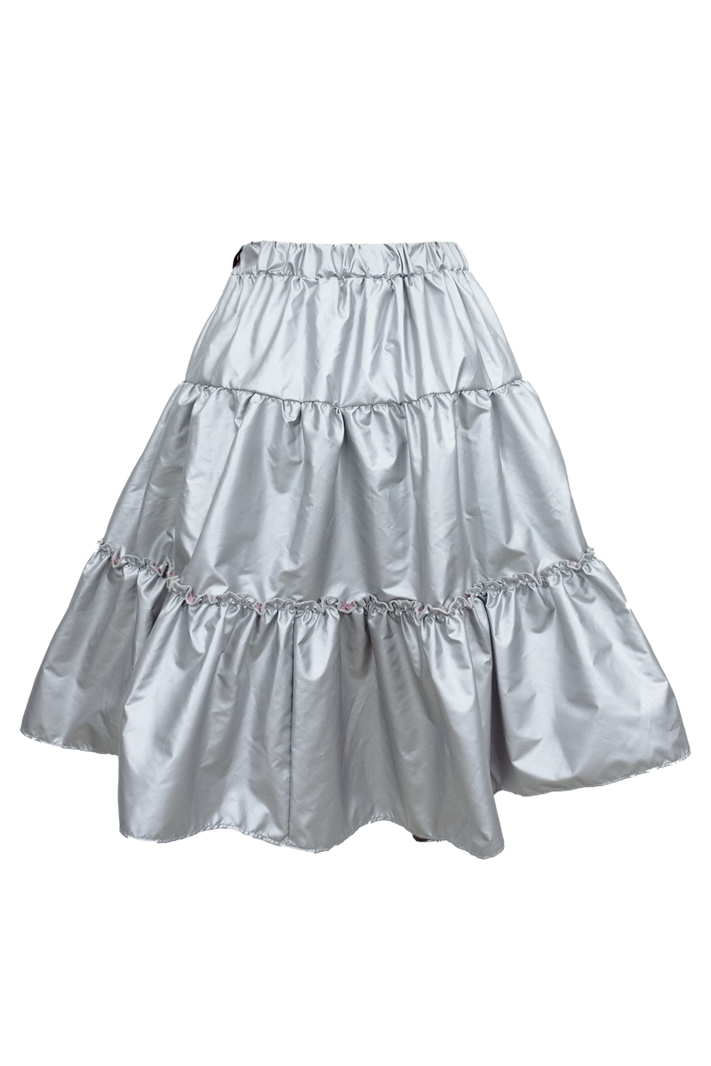 タイアードスカート / Silver Tiered Skirt