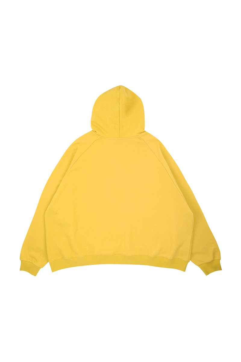 ビンテージピグメントフーディー / Yellow Vintage Pigment Hoodie