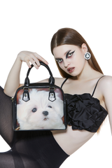 パピーレザーバッグ/Puppy leather bag