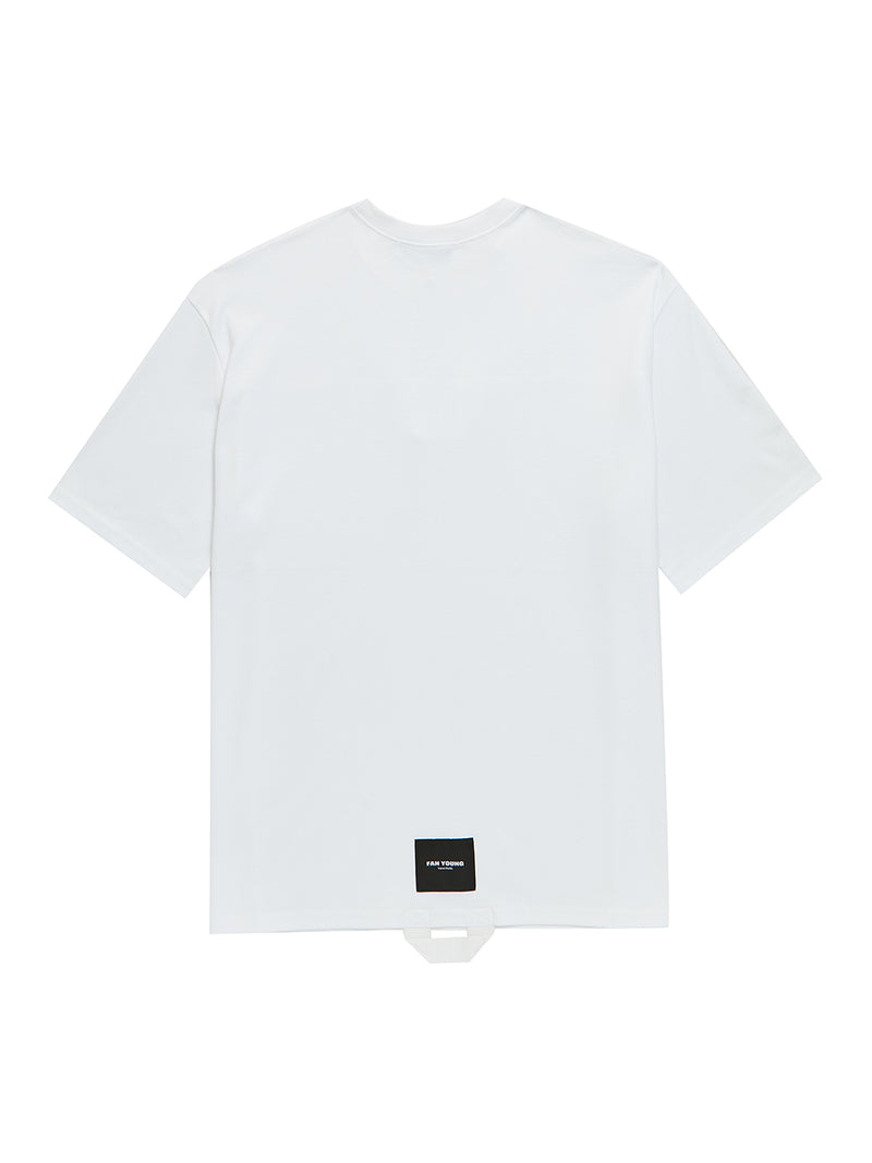 フロントハンドルTシャツ/ front handle T-shirt (3880559968374)