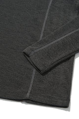 2トーンヒートロングスリーブTシャツ/Two tone heat long sleeve [charcoal]
