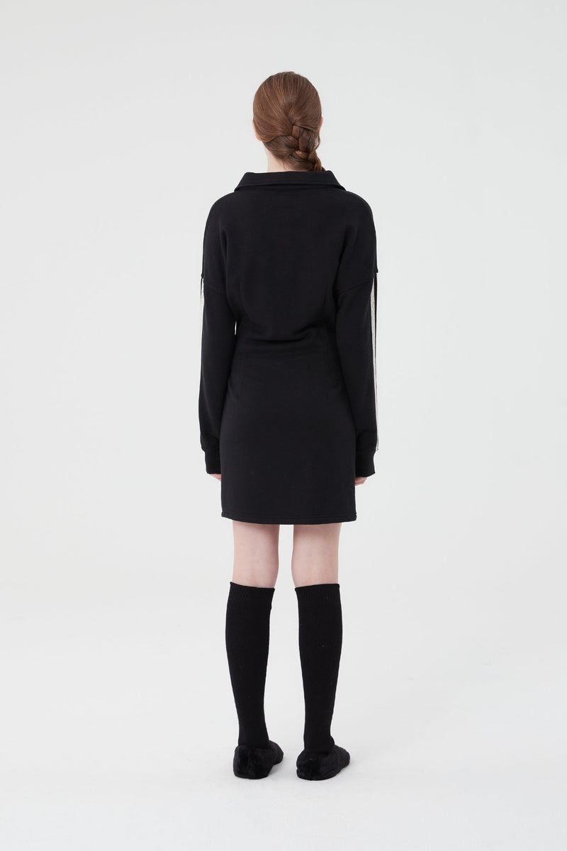 スモールチェリーワンピース／SMALL CHERRY DRESS [BLACK]