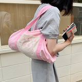 I love that duffle bag / pink