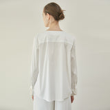 Belita Unbalance Shirt_White (4612300505206)