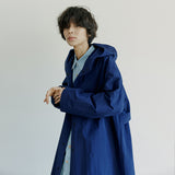 レインコート / unisex rain coat blue navy