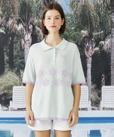 デイジーカラーニットウェア / Daisy Collar Knitwear (3 colors)
