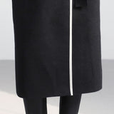 シリボンカラーラインロングコート / Siribon Color Line Long Coat