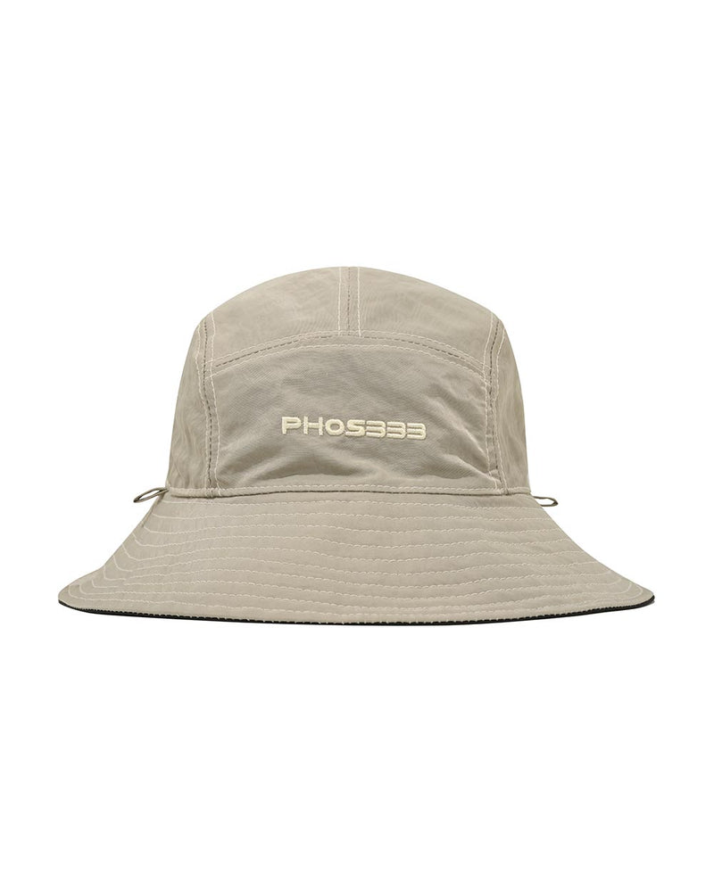 Reversible Camping Hat/Beige & Charcoal (6618076708982)